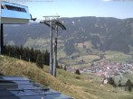 Archiv Foto Webcam Aussicht auf Bad Hindelang von der Hornbahn Bergstation 13:00