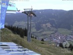 Archiv Foto Webcam Aussicht auf Bad Hindelang von der Hornbahn Bergstation 19:00