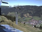 Archiv Foto Webcam Aussicht auf Bad Hindelang von der Hornbahn Bergstation 11:00
