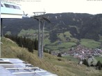 Archiv Foto Webcam Aussicht auf Bad Hindelang von der Hornbahn Bergstation 08:00