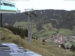 Archiv Foto Webcam Aussicht auf Bad Hindelang von der Hornbahn Bergstation 11:00