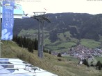 Archiv Foto Webcam Aussicht auf Bad Hindelang von der Hornbahn Bergstation 17:00