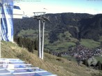 Archiv Foto Webcam Aussicht auf Bad Hindelang von der Hornbahn Bergstation 08:00