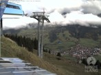 Archiv Foto Webcam Aussicht auf Bad Hindelang von der Hornbahn Bergstation 09:00