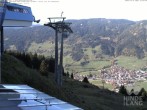 Archiv Foto Webcam Aussicht auf Bad Hindelang von der Hornbahn Bergstation 15:00