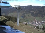 Archiv Foto Webcam Aussicht auf Bad Hindelang von der Hornbahn Bergstation 11:00