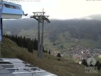 Archiv Foto Webcam Aussicht auf Bad Hindelang von der Hornbahn Bergstation 13:00