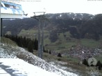 Archived image Webcam Mountain station Hornbahn 13:00