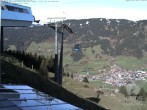 Archiv Foto Webcam Aussicht auf Bad Hindelang von der Hornbahn Bergstation 11:00