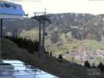 Archiv Foto Webcam Aussicht auf Bad Hindelang von der Hornbahn Bergstation 13:00