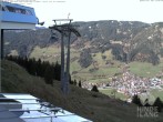 Archiv Foto Webcam Aussicht auf Bad Hindelang von der Hornbahn Bergstation 13:00