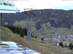 Archiv Foto Webcam Aussicht auf Bad Hindelang von der Hornbahn Bergstation 15:00