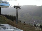 Archiv Foto Webcam Aussicht auf Bad Hindelang von der Hornbahn Bergstation 07:00