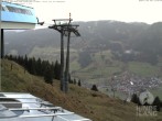 Archiv Foto Webcam Aussicht auf Bad Hindelang von der Hornbahn Bergstation 09:00
