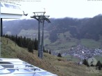 Archiv Foto Webcam Aussicht auf Bad Hindelang von der Hornbahn Bergstation 06:00