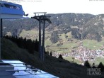 Archived image Webcam Mountain station Hornbahn 13:00