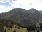 Archived image Webcam Bergstation Hahnenbahn Hindelang 11:00