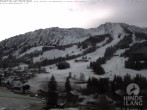 Archiv Foto Webcam Sicht vom Kinderhotel Oberjoch aus auf das Skigebiet gegenüber 07:00