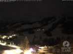 Archiv Foto Webcam Sicht vom Kinderhotel Oberjoch aus auf das Skigebiet gegenüber 01:00