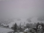 Archiv Foto Webcam Sicht vom Kinderhotel Oberjoch aus auf das Skigebiet gegenüber 09:00