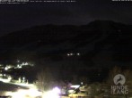 Archiv Foto Webcam Sicht vom Kinderhotel Oberjoch aus auf das Skigebiet gegenüber 20:00