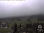 Archived image Webcam View of the kids hotel Oberjoch at the slopes in front 09:00
