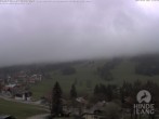 Archived image Webcam View of the kids hotel Oberjoch at the slopes in front 15:00