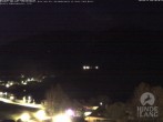 Archiv Foto Webcam Sicht vom Kinderhotel Oberjoch aus auf das Skigebiet gegenüber 23:00