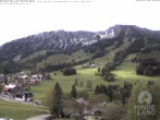 Archiv Foto Webcam Sicht vom Kinderhotel Oberjoch aus auf das Skigebiet gegenüber 07:00