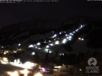 Archiv Foto Webcam Sicht vom Kinderhotel Oberjoch aus auf das Skigebiet gegenüber 05:00