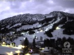 Archiv Foto Webcam Sicht vom Kinderhotel Oberjoch aus auf das Skigebiet gegenüber 06:00