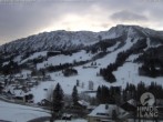 Archiv Foto Webcam Sicht vom Kinderhotel Oberjoch aus auf das Skigebiet gegenüber 07:00