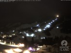 Archiv Foto Webcam Sicht vom Kinderhotel Oberjoch aus auf das Skigebiet gegenüber 01:00