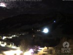 Archived image Webcam View of the kids hotel Oberjoch at the slopes in front 01:00