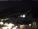 Archived image Webcam View of the kids hotel Oberjoch at the slopes in front 05:00