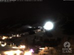 Archived image Webcam View of the kids hotel Oberjoch at the slopes in front 23:00