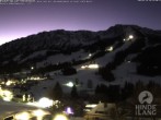 Archiv Foto Webcam Sicht vom Kinderhotel Oberjoch aus auf das Skigebiet gegenüber 06:00