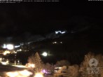 Archiv Foto Webcam Sicht vom Kinderhotel Oberjoch aus auf das Skigebiet gegenüber 23:00