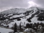 Archiv Foto Webcam Sicht vom Kinderhotel Oberjoch aus auf das Skigebiet gegenüber 07:00