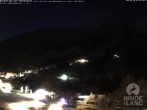 Archived image Webcam View of the kids hotel Oberjoch at the slopes in front 05:00