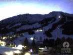 Archived image Webcam View of the kids hotel Oberjoch at the slopes in front 06:00