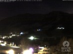 Archiv Foto Webcam Sicht vom Kinderhotel Oberjoch aus auf das Skigebiet gegenüber 03:00