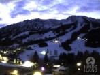 Archiv Foto Webcam Sicht vom Kinderhotel Oberjoch aus auf das Skigebiet gegenüber 05:00