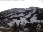 Archiv Foto Webcam Sicht vom Kinderhotel Oberjoch aus auf das Skigebiet gegenüber 06:00