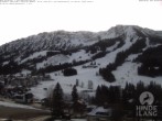 Archiv Foto Webcam Sicht vom Kinderhotel Oberjoch aus auf das Skigebiet gegenüber 07:00