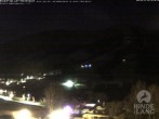 Archiv Foto Webcam Sicht vom Kinderhotel Oberjoch aus auf das Skigebiet gegenüber 03:00