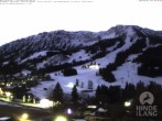 Archiv Foto Webcam Sicht vom Kinderhotel Oberjoch aus auf das Skigebiet gegenüber 05:00