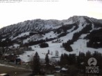 Archiv Foto Webcam Sicht vom Kinderhotel Oberjoch aus auf das Skigebiet gegenüber 06:00