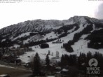 Archiv Foto Webcam Sicht vom Kinderhotel Oberjoch aus auf das Skigebiet gegenüber 07:00