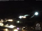 Archiv Foto Webcam Sicht vom Kinderhotel Oberjoch aus auf das Skigebiet gegenüber 19:00